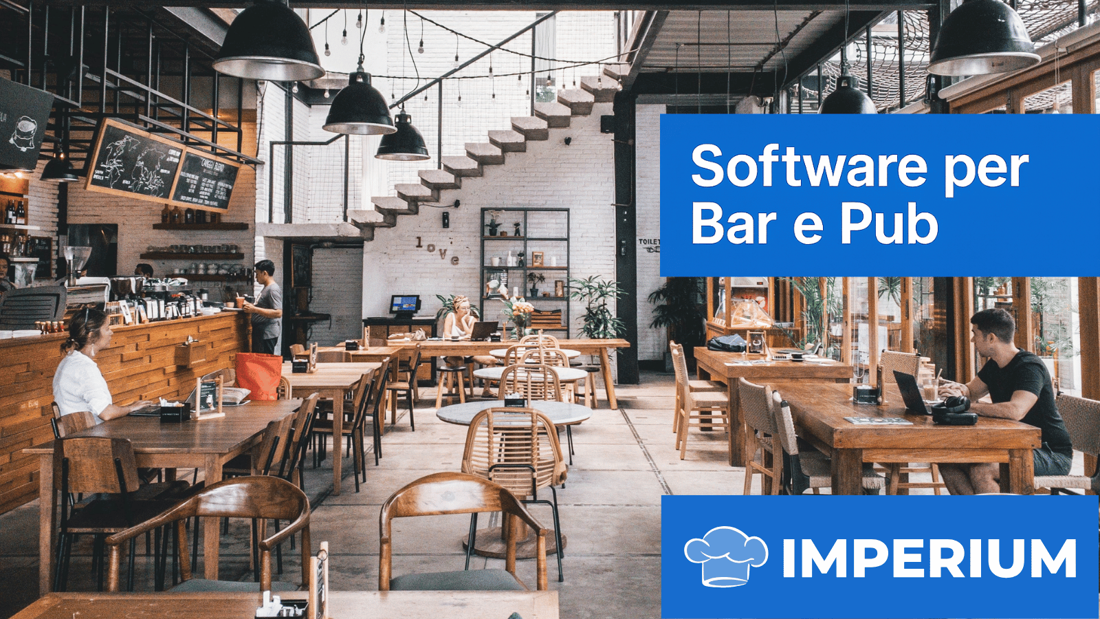 Software per bar e pub Imperium: comande al banco e ai tavoli con stampa al bar