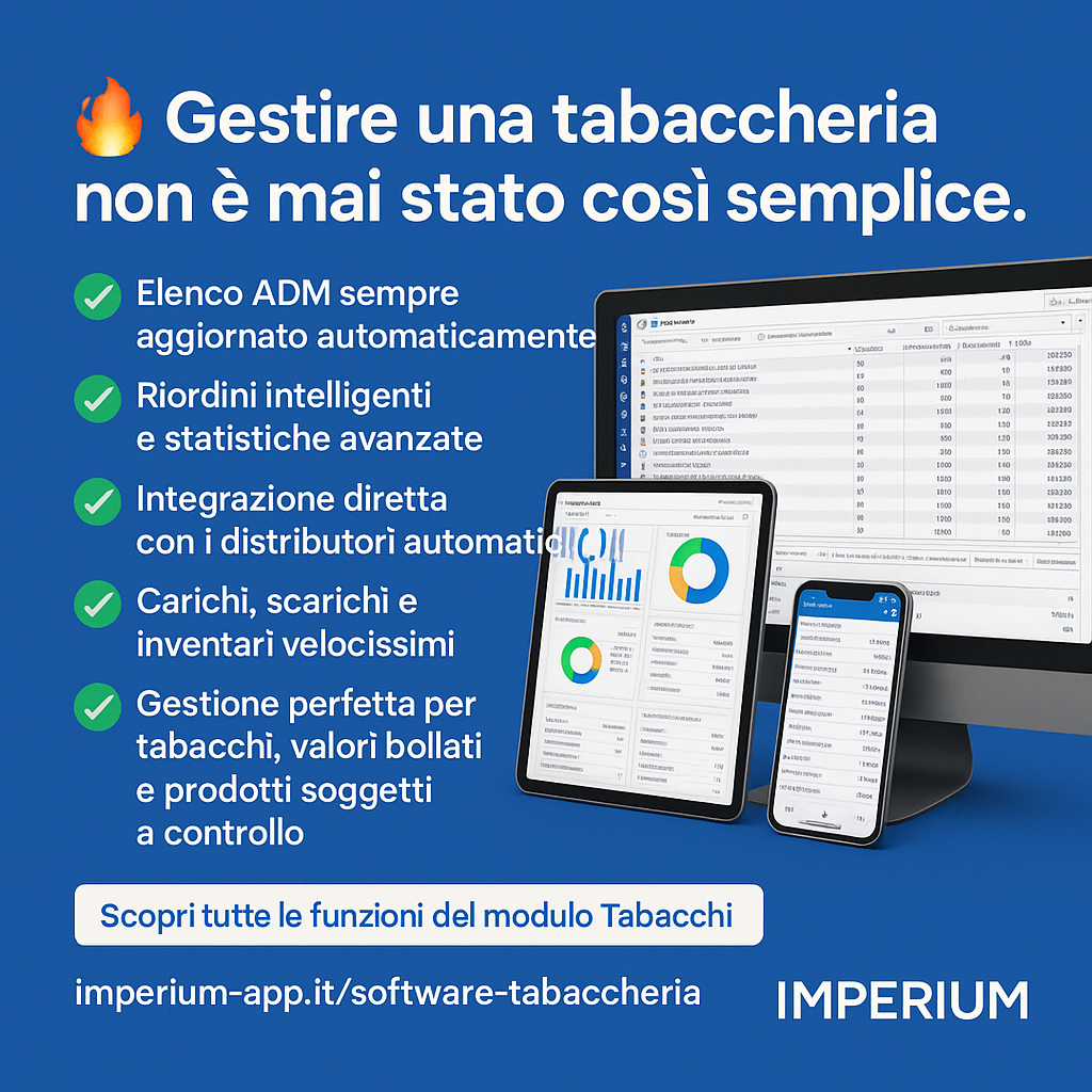 Software tabaccheria