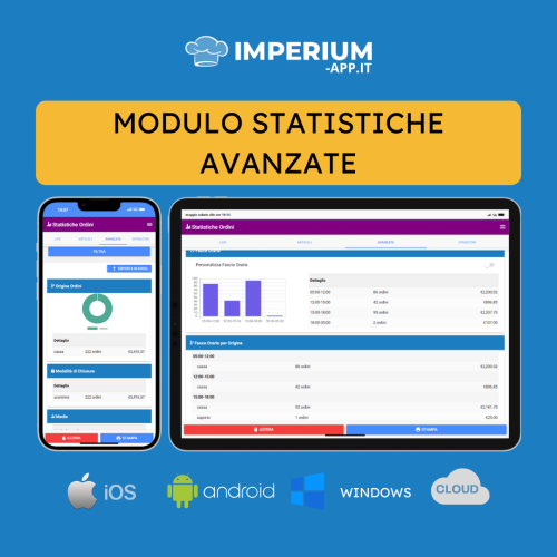 Statistiche avanzate di vendita