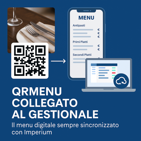 QRMENU sincronizzato con gestionale