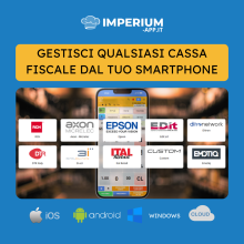 imperium app cassa fiscale di qualsiasi marca
